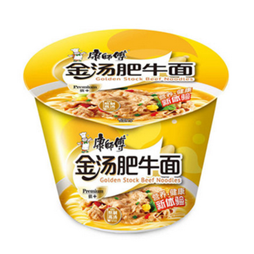 康师傅金汤肥牛面