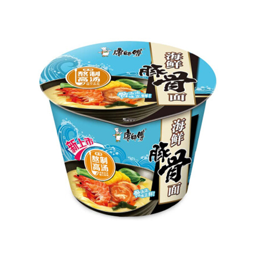 康师傅海鲜豚骨桶面82.5克