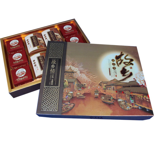 (定牌)凯司令故乡情月饼礼盒850g