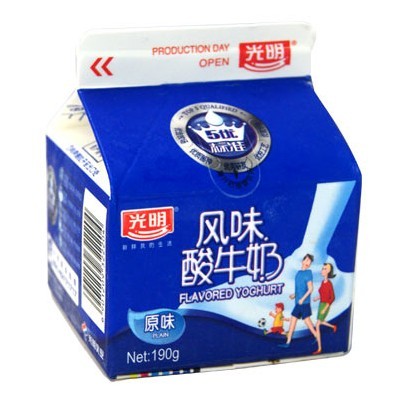 光明190克酸牛奶原味(屋形) 家易乐——新鲜到您家