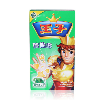 王子脆脆多勇气海苔味30g(新盒装)