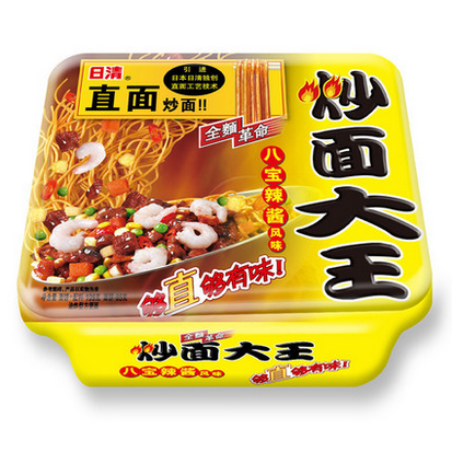 日清炒面大王速食面八宝辣酱109g