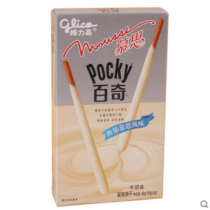 慕思百奇牛奶味48g