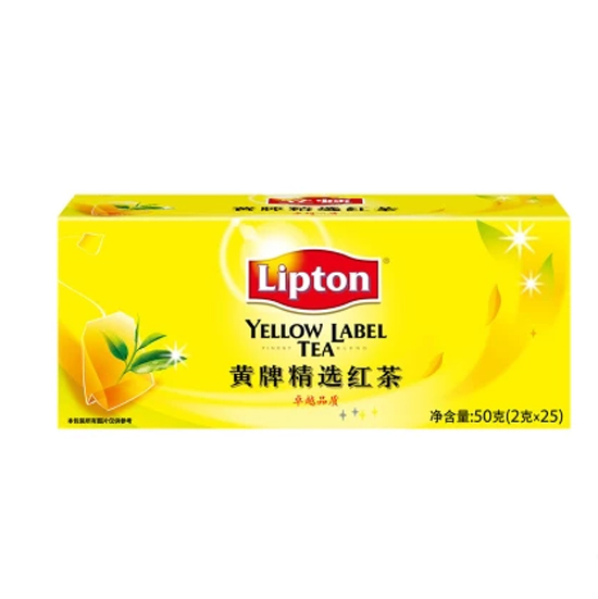 立顿黄牌精选红茶s25 50g