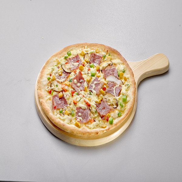 鲜香菇培根披萨8寸