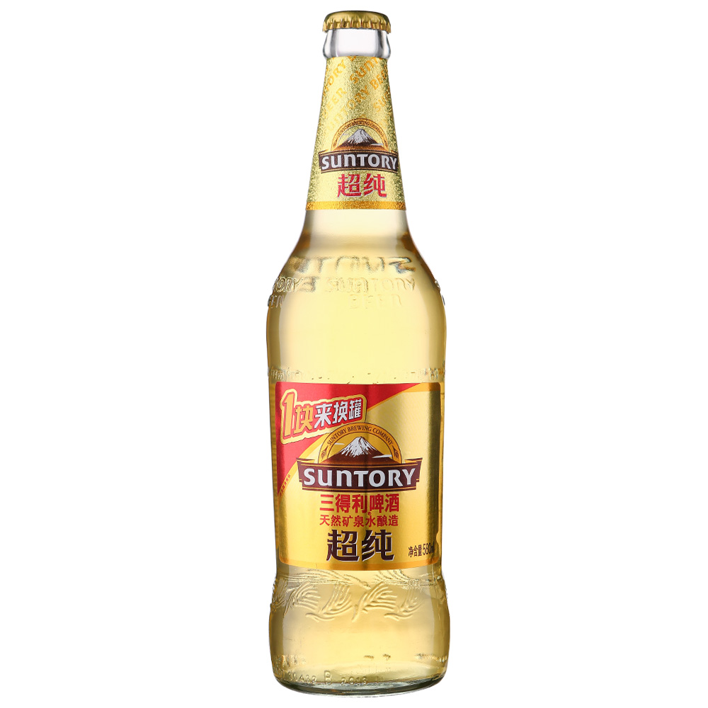 三得利超纯啤酒580ml 特价中:￥             